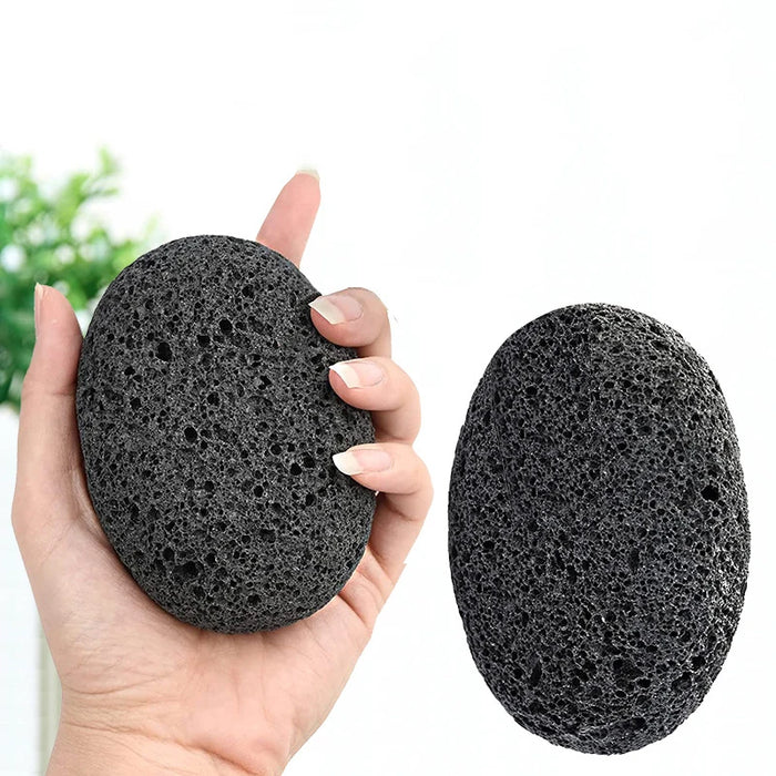 Exfoliated Volcanic Stone For Feet, Rubbing Feet And Removing Dead Skin, Foot Scrubber Remover With Rope For Hanging