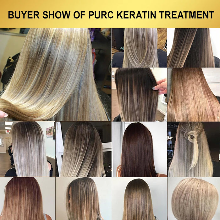 PURC Magical Hair Mask 5 Seconds Repair Damage Frizz Keratin Treatment Cream Argan Oil Soft Shiny Smoothing For Hair Care 5PCS