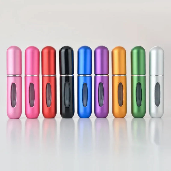 5/10/20PCS 5ml Portable Refillable Perfume Bottle With Spray Scent Pump Empty Cosmetic Container Mini Atomizer Bottle Travel