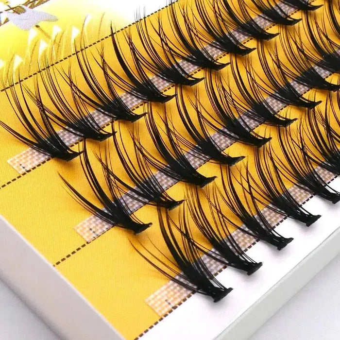 20D/30D Individual Eyelash Cluster 60 bundles/box eyelash extensions Natural Mink Eyelashes Makeup tools Lashes wholesale