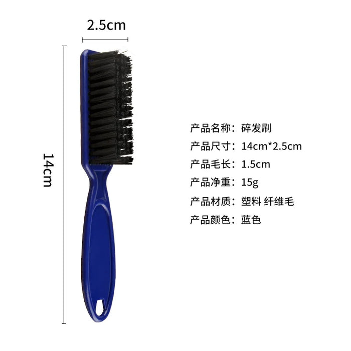 Plastic Handle Hairdressing Soft Hair Cleaning Brush Barber Neck Duster Broken Hair Remove Comb Hair Styling Tools Comb Barber