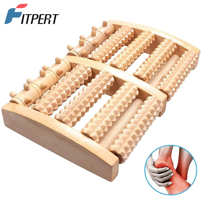 Foot Massager Roller - Plantar Fasciitis & Stress Relief, Foot Arch Pain, Muscle Aches, Soreness - Stimulates Myofascial Release