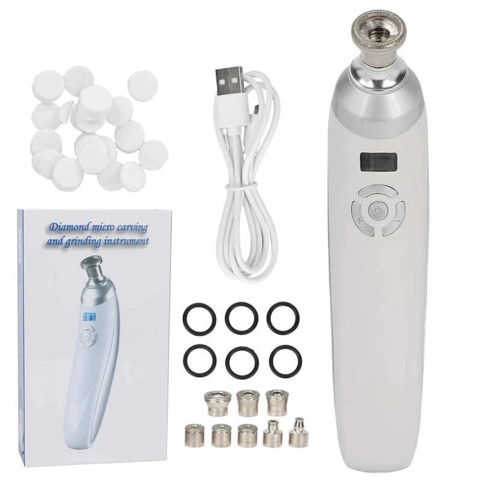 Portable Diamond Microdermabrasion Machine For Blackhead Removal Acne Clearning Skin Rejuvenation Home Facial SPA Tool