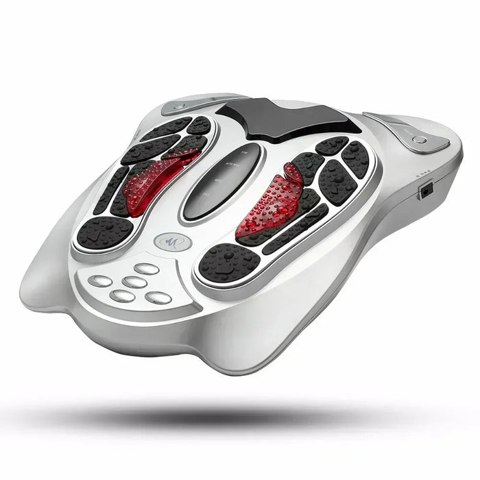 Electric Foot Massager Far Infrared Heating Acupuncture Points Reflexology Feet Massage Machine Slimming Belt Pads for Body Care