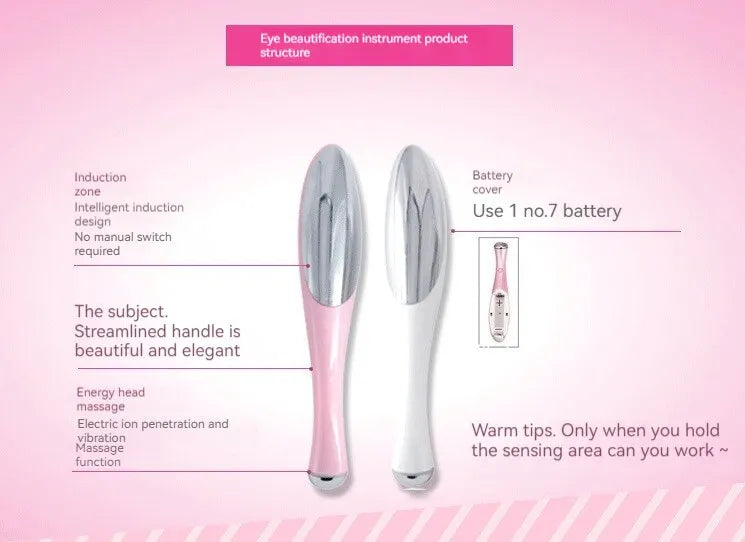 Home Electric Eye Massage Beauty Instrument Exquisite Eye Skin De-Bagging De-Watering Reduce Fine Lines Care Instrument