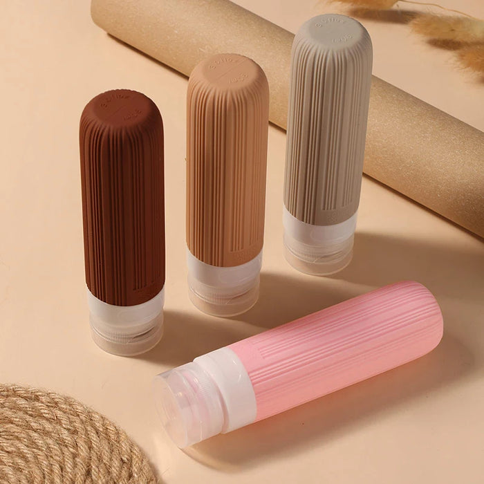 Travel Refillable Bottle Set Lotion Shampoo Shower Gel Tube Bottling Cosmetic Empty Liquid Container Portable Tool косметика