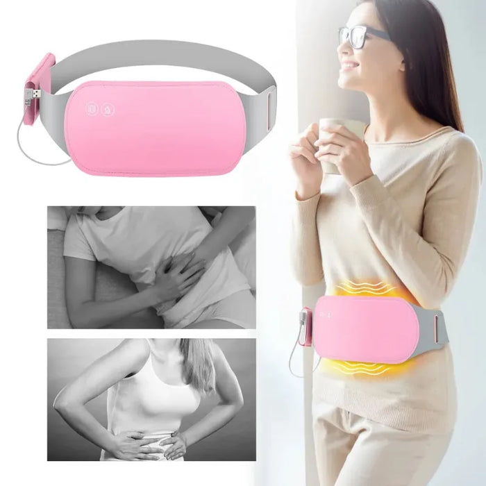 Menstrual Heating Portable Heating Massager Belt Abdominal Waist Belt Relieve Period Relief Thermal Belly Warm Palace Belt