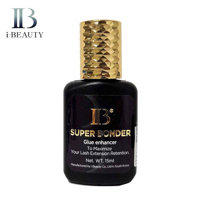 IB Super Bonder Fixing Agent for Eyelashes Extensions Primer for Lash Glue Help Korea IBeauty Adhesive Hardener Professinal 15ml