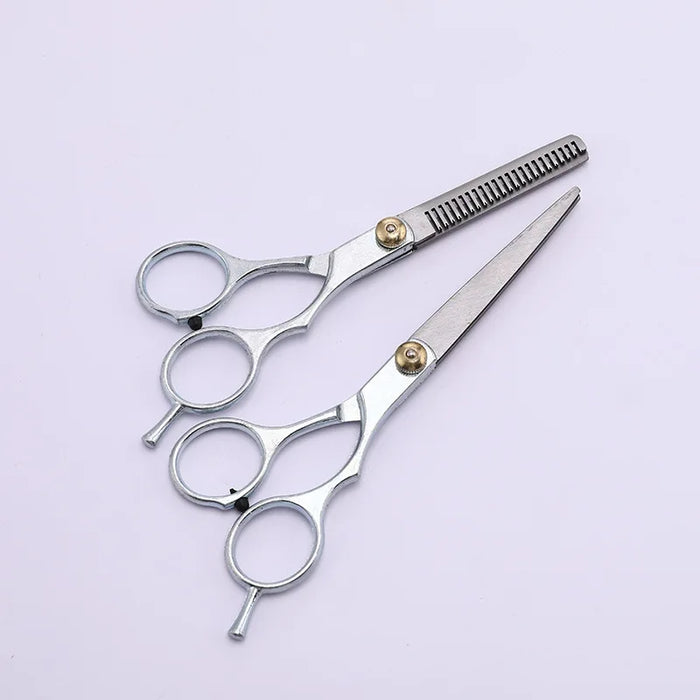 Stainless Steel Scissors 6 inches Hairdressing Products Haircut  Cutting Barber For Home Human & Dog Cat Pets