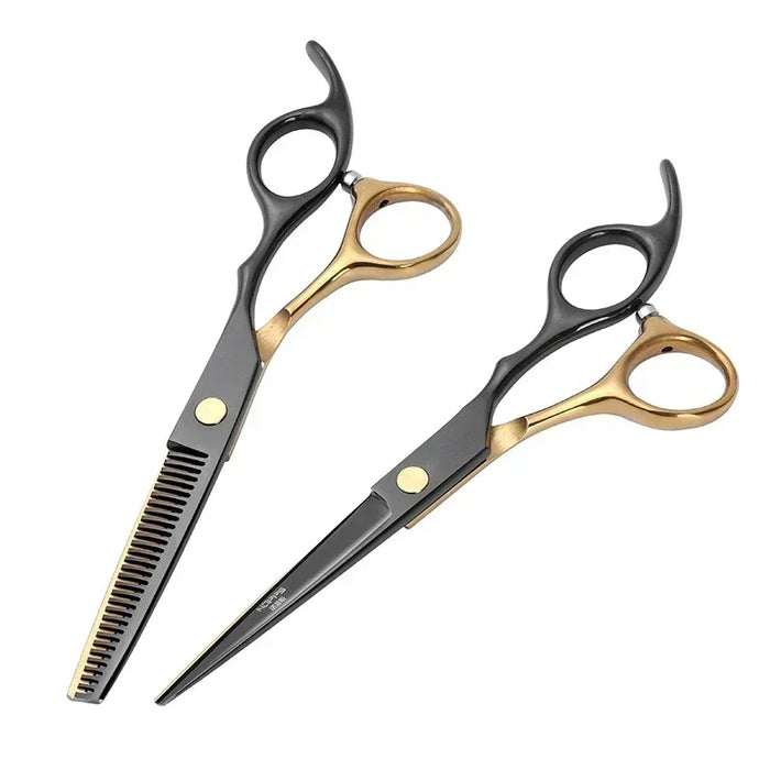 Hair Scissors Set Professional Barber Scissors Stainless Steel Scissors Hair Tools Hairdressing Hair Cutting Thinning Shears