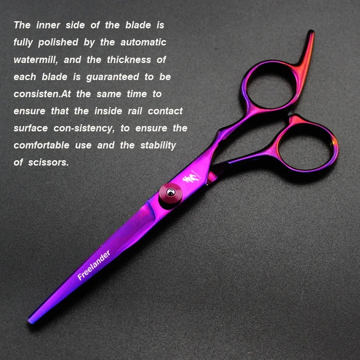 6 Inch Hair Scissors Hair Thinning Cutting Clipper Barber Scissor Hair Shears Professional Barber Shop Hairdressing Scissors