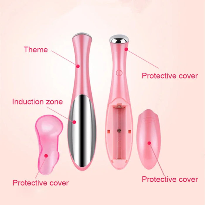 New Mini Eye Electric Massager Vibration Thin Face Anti Removal Wrinkle Dark Circle Puffiness Removal Eye Care Tool