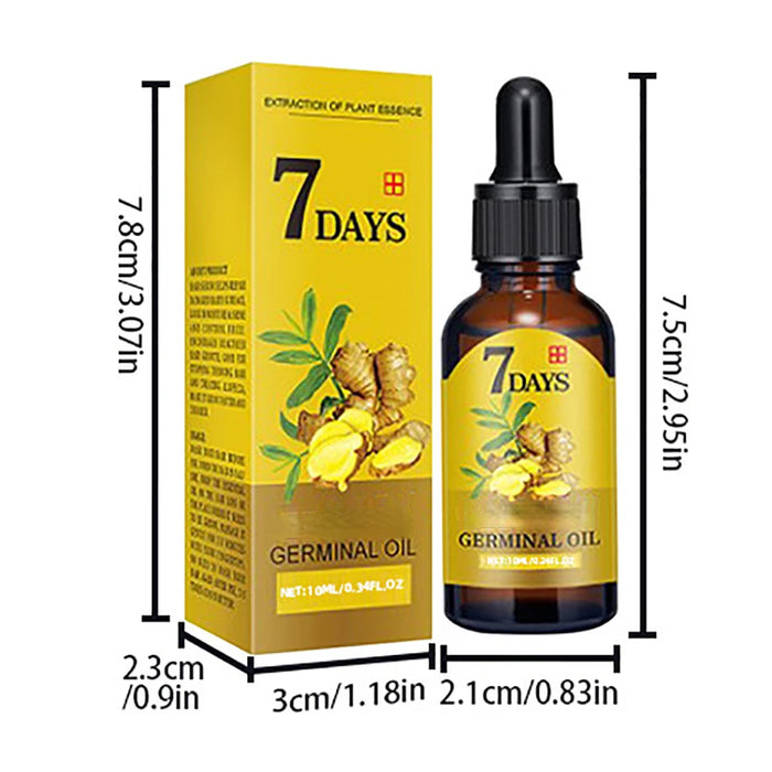 Fast Hair Growth Men Women Ginger Growth Hair Oil Treatment Anti Hair Loss Scalp Treatment Serum Products Beauty Healthwholesale