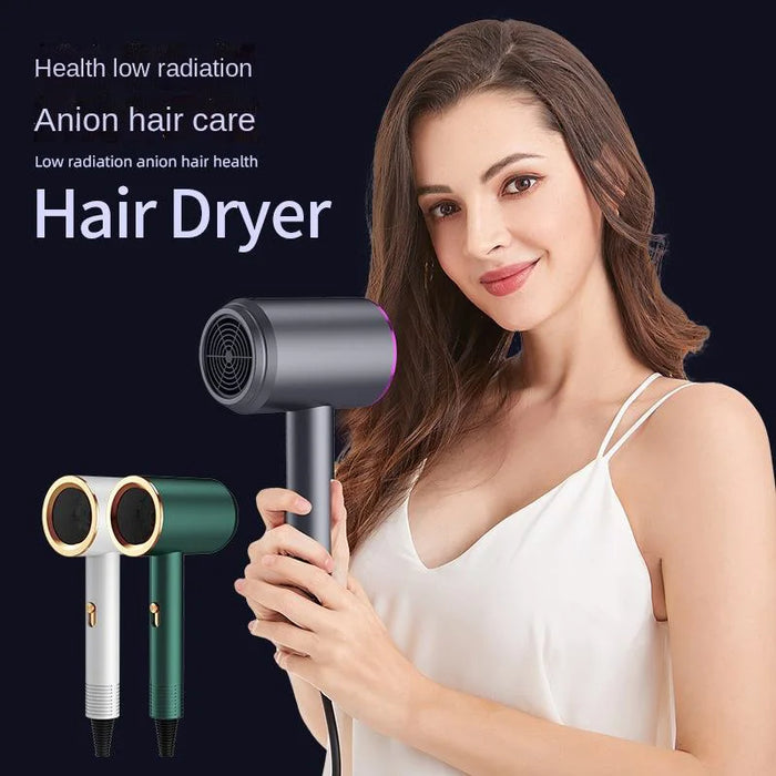 Professional Quick Hairdryer Hot Cold Wind Blow Dryer Suitable For Home Salon With Nozzles Travel Hot Cold Air Adjustmentt