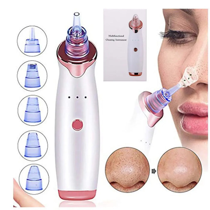 Electric Blackhead Suction Instrument Exfoliating Cleaning Facial Beauty Instrument Vacuum Pore Cleaner USB Charging Black Head