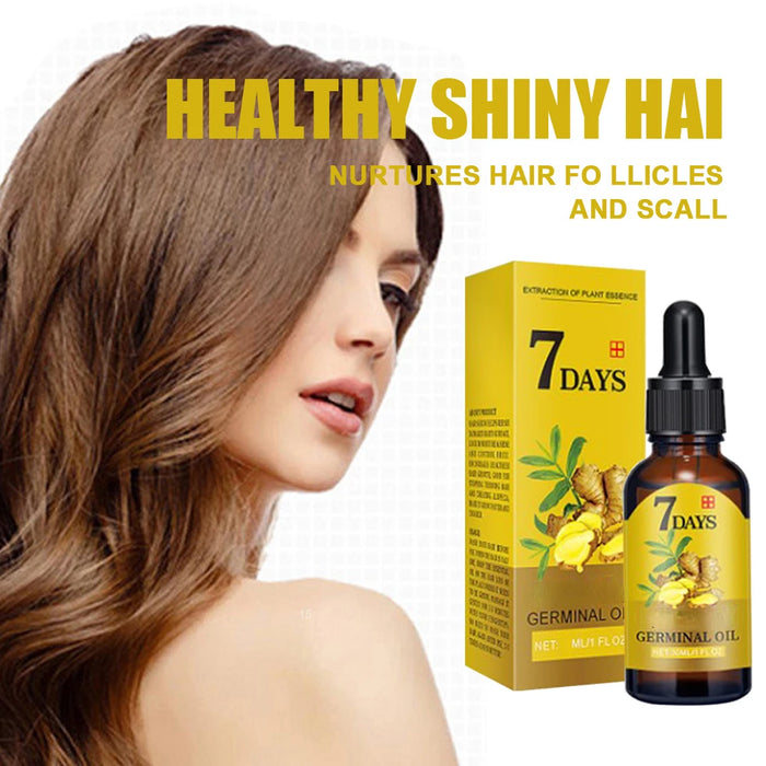 Fast Hair Growth Men Women Ginger Growth Hair Oil Treatment Anti Hair Loss Scalp Treatment Serum Products Beauty Healthwholesale