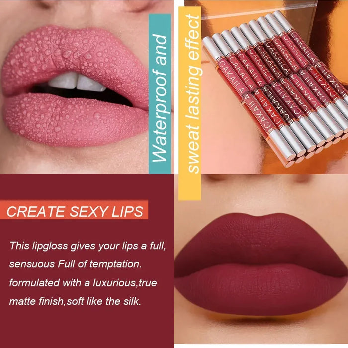 10/6 PCS Lipstick Set Makeup for women Free shipping Waterproof Long lasting Cosmetics Korean makeup Matte lipstick