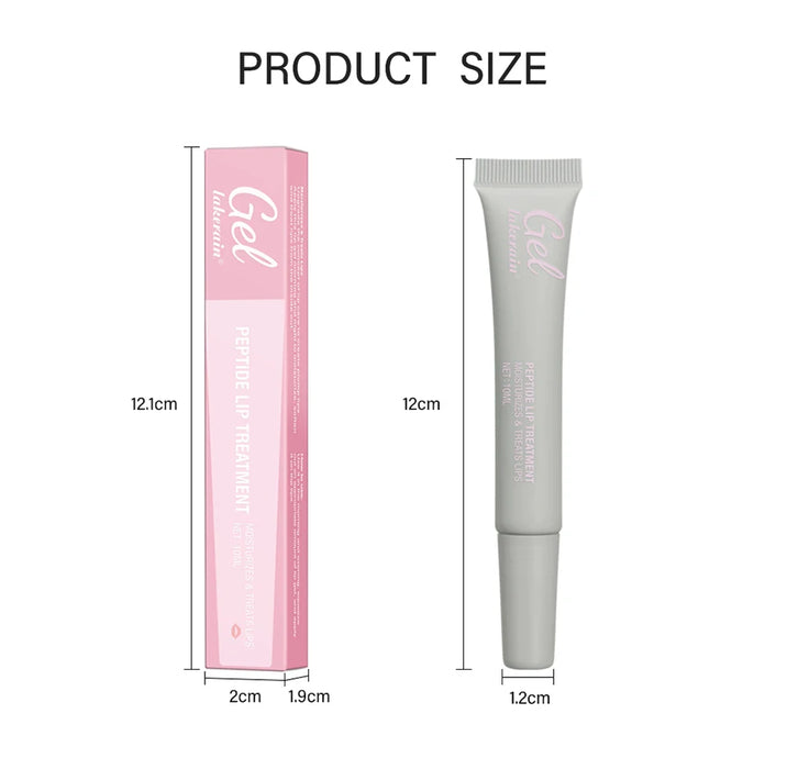 Moisturizing Peptide Lip Treatment Lip Mask Gel To Remove Dead Skin Lipstick Base Lip Cream Lip Care Mask 10ml 1Piece