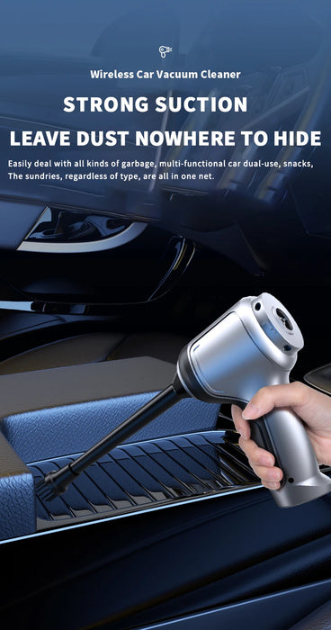 SZUK 95000PA Car Vacuum Cleaner Mini Cleaning Machine for Car Strong Suction Handheld Wireless Portable Home Appliance