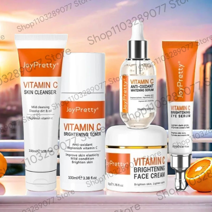 2024 Vitamin C Serum For Face Whitening Dark Spot Remover Hyaluronic Acid Facial Skin Care Beauty Korean Cosmetics Products