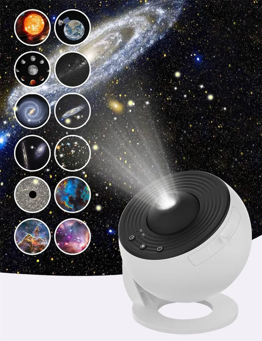 LED Night Light Galaxy Projector Starry Sky Projector 360° Rotate Planetarium Night Lamp For Room Decorative Children Kids Gift