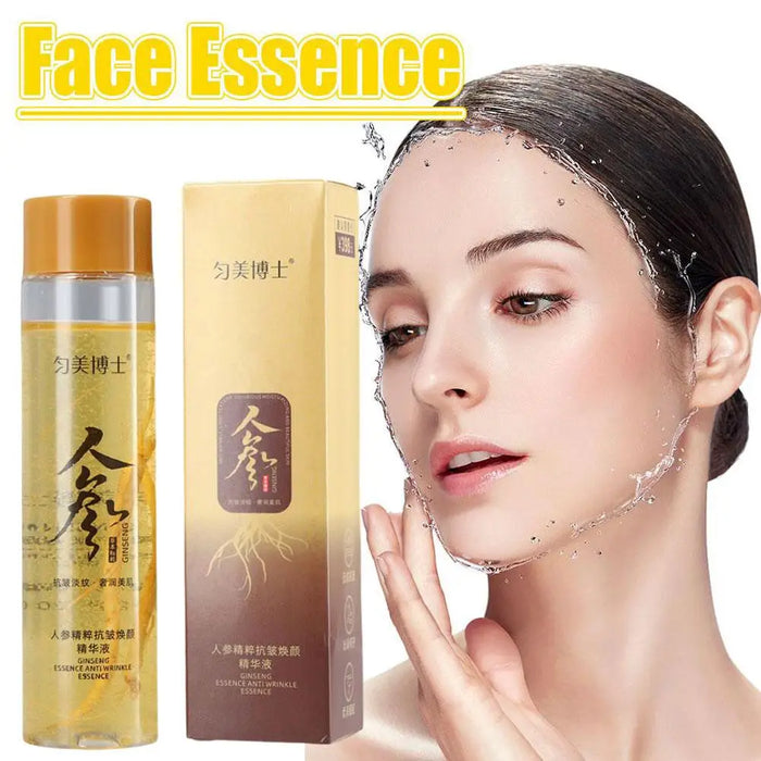 Gold Ginseng Face Essence Polypeptide Anti-wrinkle Lightning Moisturizing Facial Serum with Niacinamide Skin Care