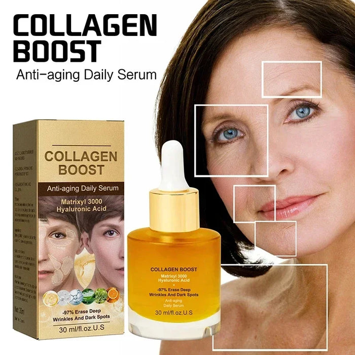 Collagen Wrinkle Remover Face Serum Anti Aging Whitening Moisturizing Fade Fine Lines Removalr Brightening Dark Spots Face Care