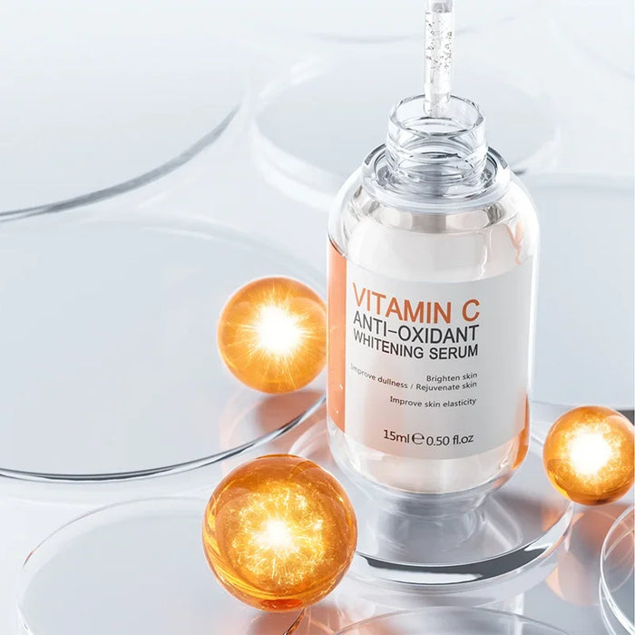 2024 Vitamin C Serum For Face Whitening Dark Spot Remover Hyaluronic Acid Facial Skin Care Beauty Korean Cosmetics Products