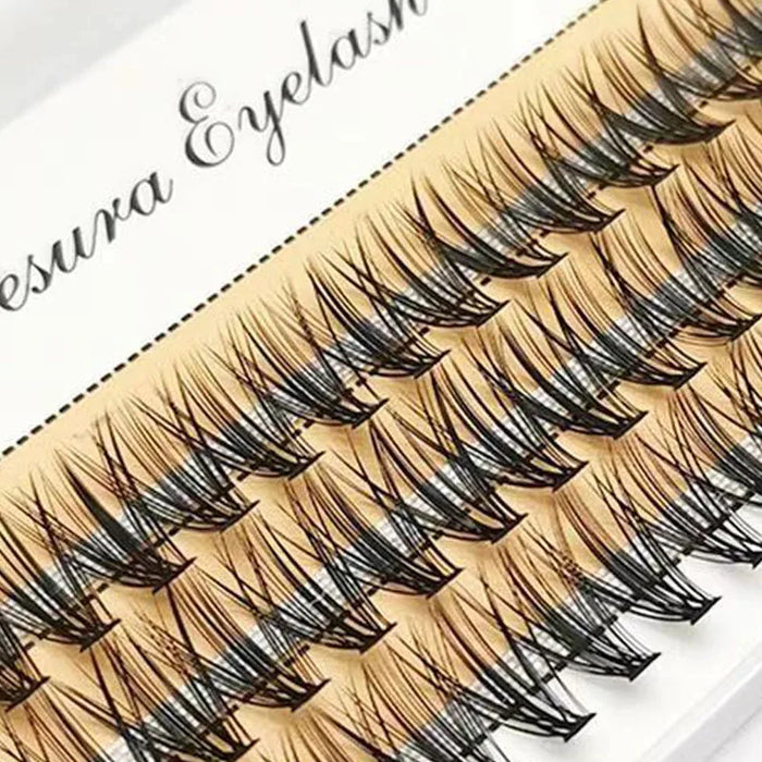 1box/60 bundles 10/20/30/40D false eyelashes imitation mink Individual Eyelash Natural Thick lashes Eyelash Extension for makeup