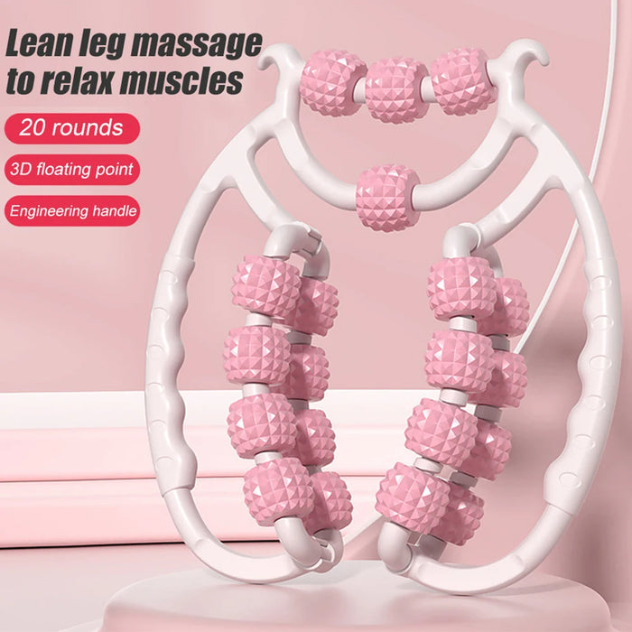 Calf Arm Leg Body Massage Roller Slimming Body Anti Cellulite Massager Women Magic Shapely Legs Relax Tool Home Health Care