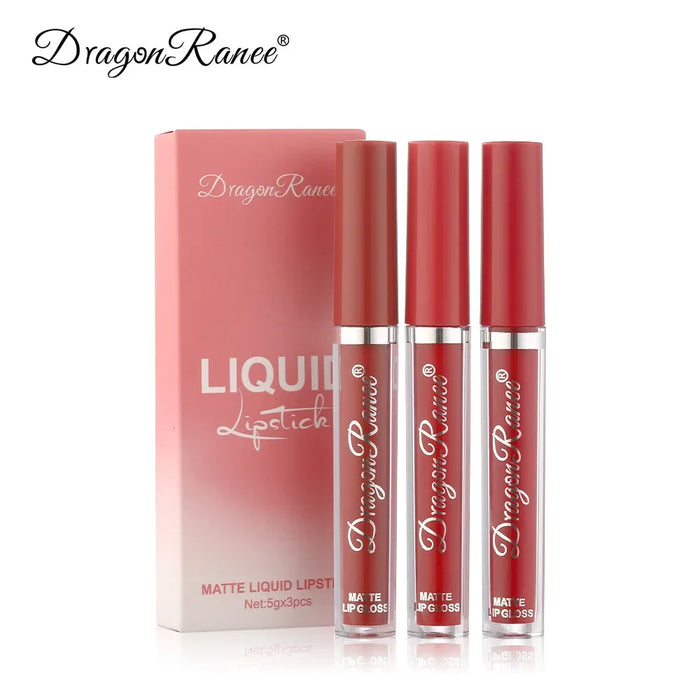 Korean Lipsticks Set Free Shipping Make Up For Women Beauty Cosmetics Matte Lipsticks Waterproof Long lasting The Best