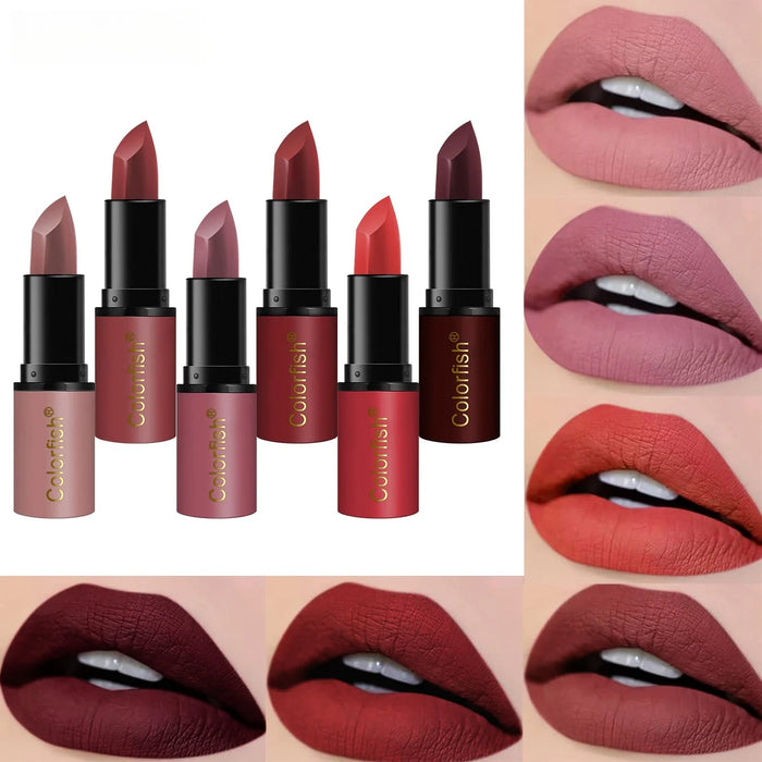 24PCS lipstick set matte lipstick misty face lasting non-stick Cup does not fade lip makeup gift mother gift