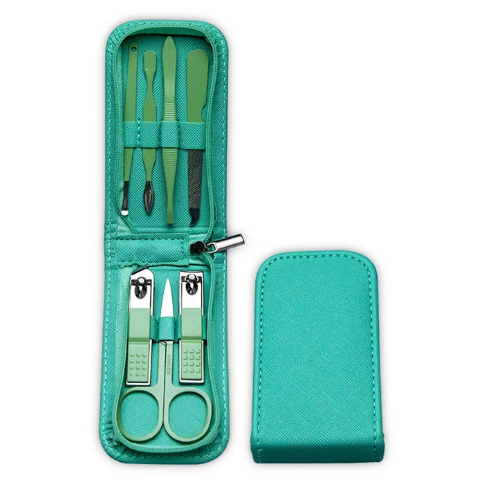 New Product 7PCS Manicure Set Nail Knife Set Household Nail Pliers Nail Clippers Ear Digging Spoons Nail Trench Special Foot Rep