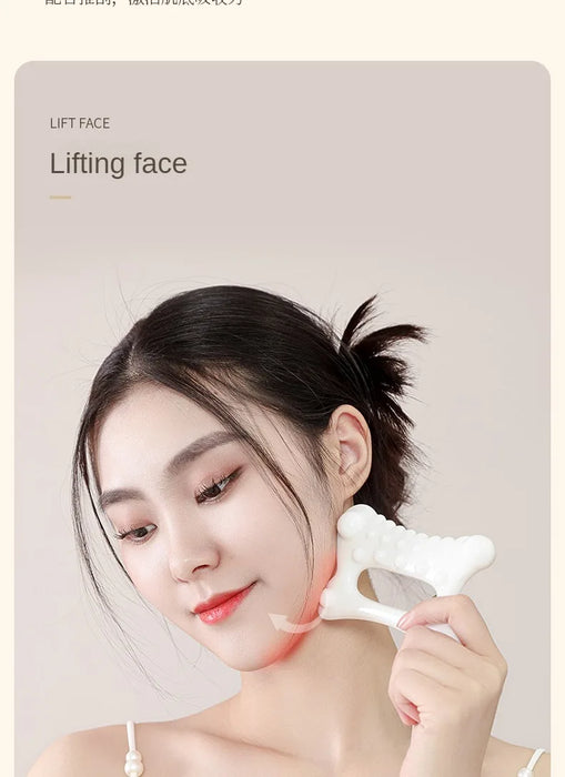 1PC Facial Gua Sha Massage Board Resin Reduce Fat Static Free Portable Full Body Scraping Plate for Women Adults Pain Relief