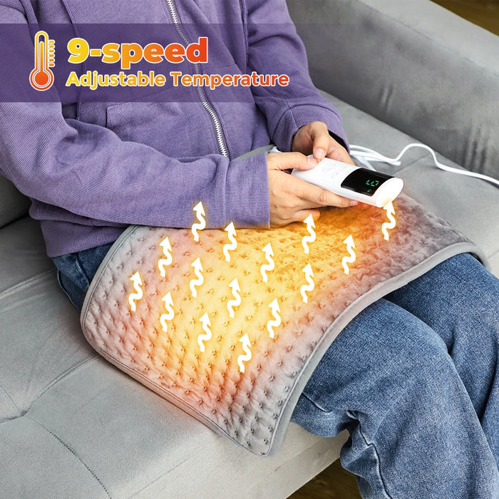 58*29cm Electric Heating Pad Massager Therapy for Body Abdomen Back Pain Relief Winter Warmer Blanket Thermal Massage Mat