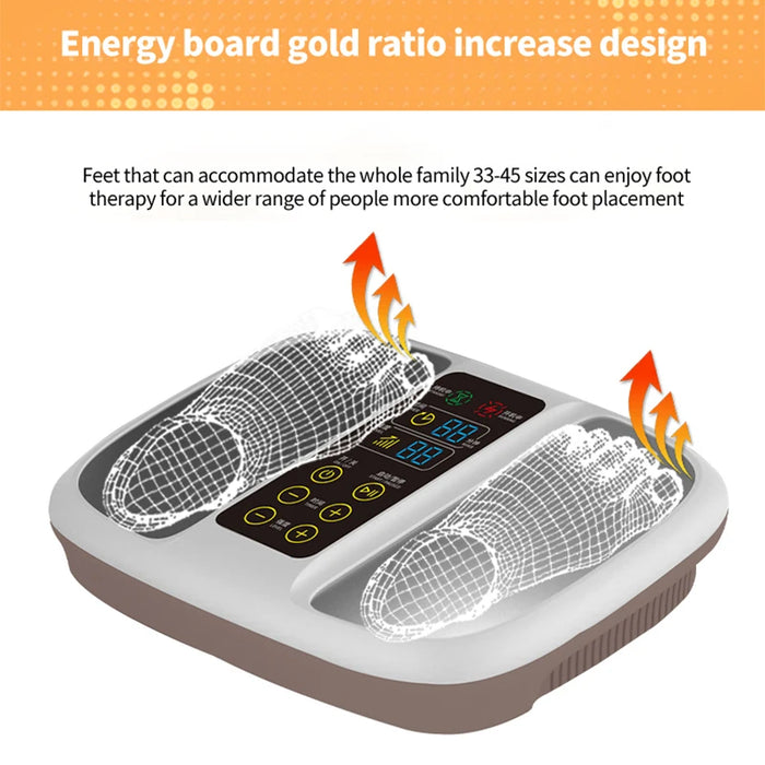 Tera Hertz Frequency Therapy Device Terahertz Cell Energy Instrument Heating Therapy Foot Massage Health Care Rehabilitation New