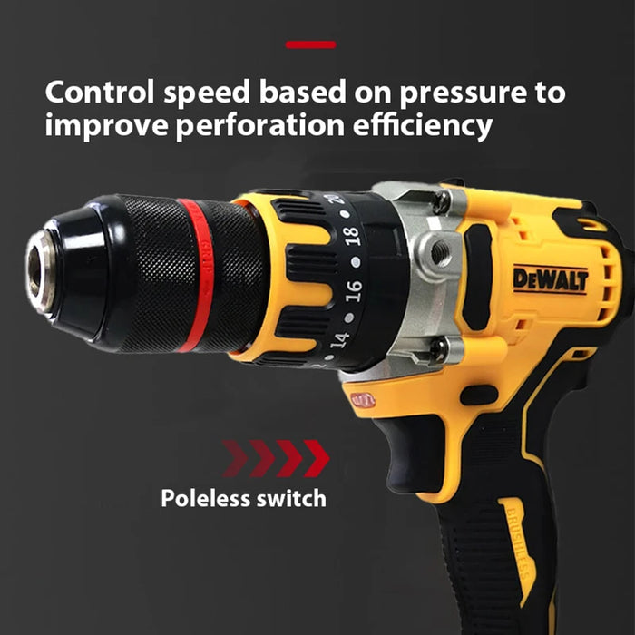 Dewalt DCD791 Brushless Electric Drill Cordless Screwdriver 13MM Chuck Impact Drill Wireless With Li-ion Battery Power Tool