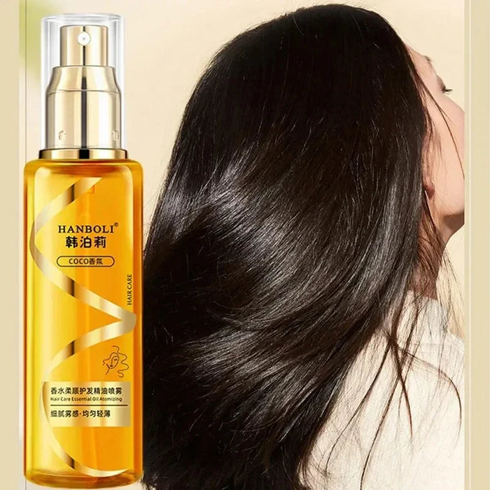 100Ml Premium Harmless Hair Oil Spray Scented Nourishing Conditioning Oil Deeply Moisturizing Hair Curly Sheen Spray Gift Women