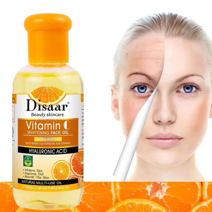 Disaar Vitamin C Facial Care Set Cream Mask Face Clean Moisturizing Serum VC Essence Repair Skin Care Set