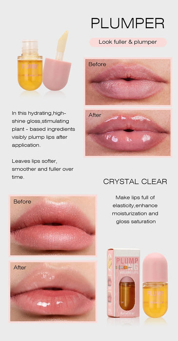 Lip Plumper Oil Instant Volumising Enhancer Long Lasting Lip Serum Collagen Lips Volume Increases Lipgloss Sexy Cosmetic 2024