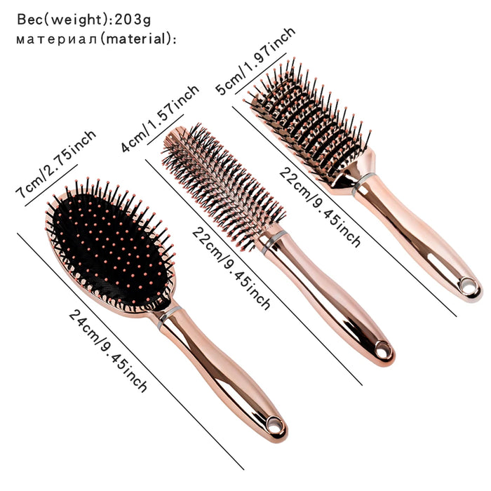 New Hair Scalp Massage Comb Airbag Hairbrush Nylon Women Wet Curly Detangle Hair Brush for Salon Hairdressing Styling Tools