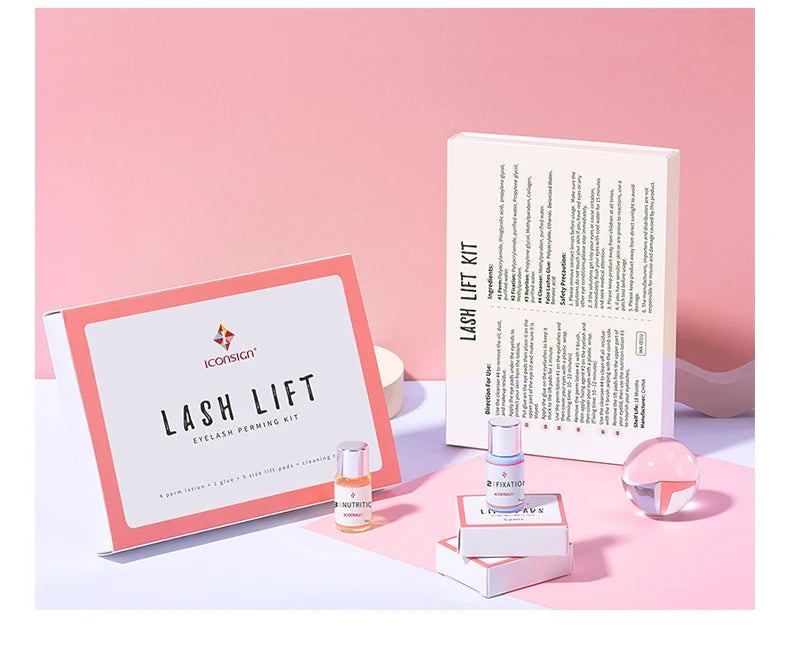 Dropshipping ICONSIGN Lash Lift Kit Lifiting Eyelash Eyelash Enhancer Eyelash Lifting Kit Lash Perm Eye Makeup Can Do Your Logo