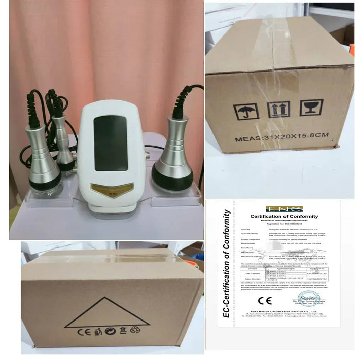 40K Cavitation Ultrasonic Weight Loss Beauty Machine Multi-polar RF Radio Frequency Skin Lift Tighten Anti-wrinkle Rejuvenation