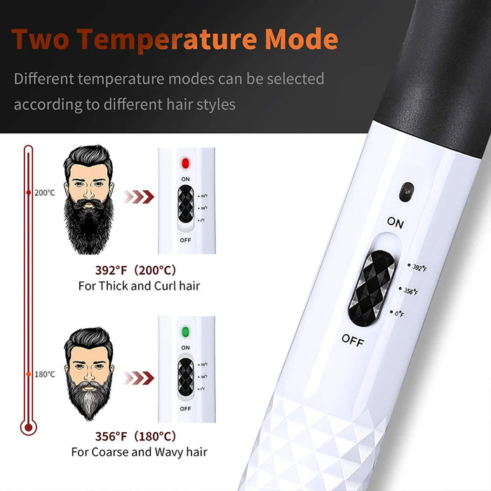 Professional Hair Comb Brush Beard Straightener Multifunctional Hair Straightening Comb Hair Curler Fast Heating Styling Tools