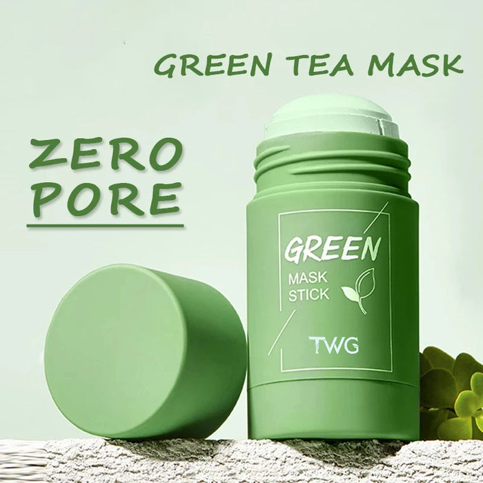 40g Cleansing Green Tea Bar Mask Cleansing Mud Bar Mask Oil Control Anti Acne Eggplant Skin Care Whitening Shrinkage Pore Acne