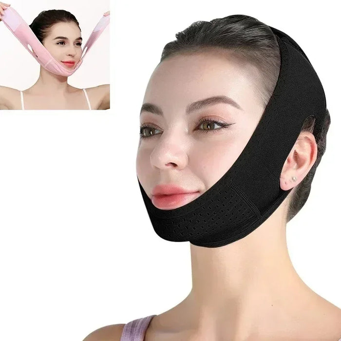 Face Slimming Strap chin strap Reduce Double Chin Lift V Face Stickers Anti Bandage For Face Strap Belt double chin face slimmer