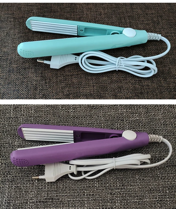 New in 3-in-1 Hair Curler Corrugated  Professional Mini Styling Appliance Styler