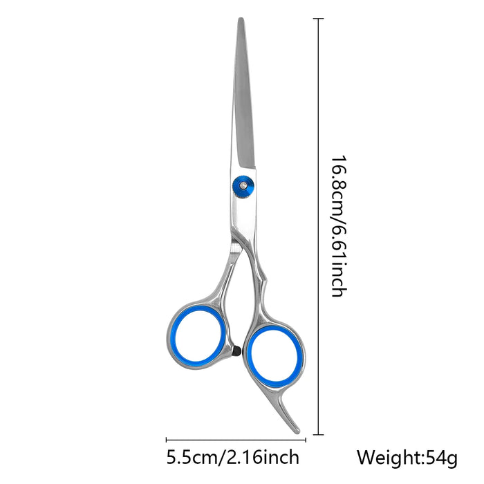 Professional Stainless Steel Scissors for Hair Thinning Clipper 6 inches Hairdressing Products Haircut Trim Hairs Cutting Tool