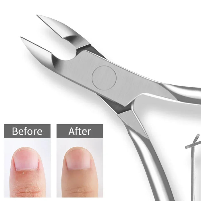 Stainless Steel Cuticle Nail Nipper Professional Nail Clippers Manicure Pedicure Care Trim Plier Cutter Nail Art Scissors Tools