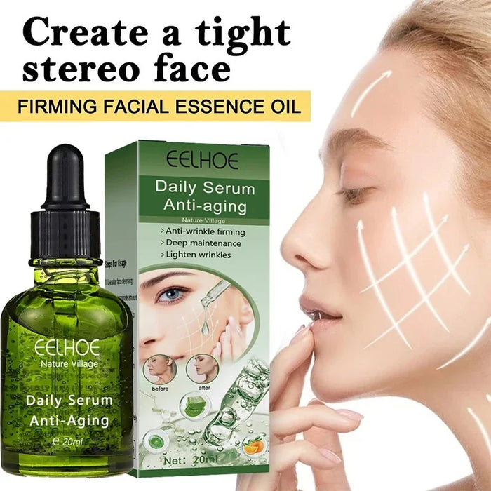 Instant Wrinkle Remover Serum Face Lifting Firming Fade Fine Lines Anti-aging Essence Whitening Brighten Nourish Skin Care